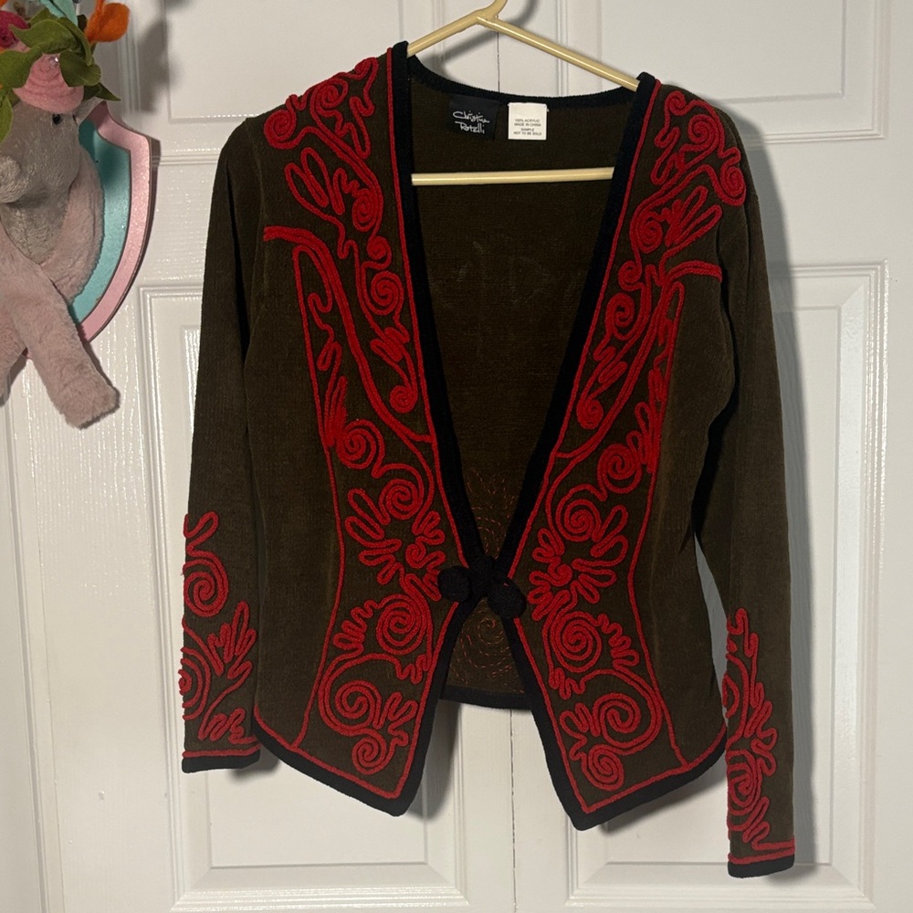 Christina Rotelli sweater. Size M